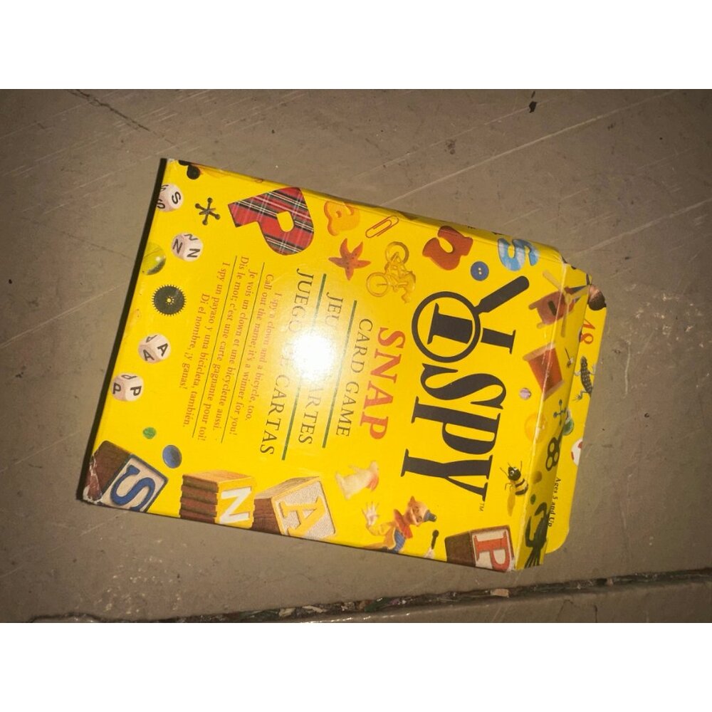 I SPY SNAP Card Game